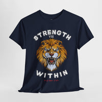 Strength Within - Unisex 10 of Cups Heavy Cotton Tee
