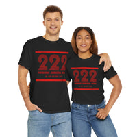 Retro Angel 222 Meaning - Unisex 10 of Cups Heavy Cotton Tee