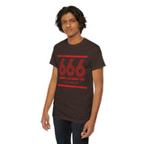 Retro Angel 666 Meaning - Unisex 10 of Cups Heavy Cotton Tee