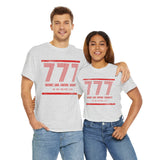 Retro Angel 777 Meaning - Unisex 10 of Cups Heavy Cotton Tee