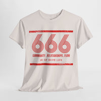 Retro Angel 666 Meaning - Unisex 10 of Cups Heavy Cotton Tee