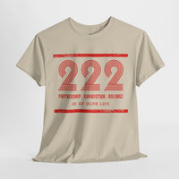 Retro Angel 222 Meaning - Unisex 10 of Cups Heavy Cotton Tee