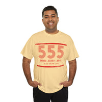 Retro Angel 555 Meaning - Unisex 10 of Cups Heavy Cotton Tee
