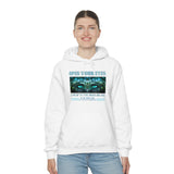 Open Your Eyes - Unisex 10 of Cups Hoodie