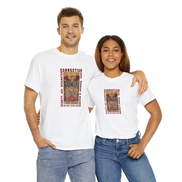 The Lovers - Unisex 10 of Cups Heavy Cotton Tee