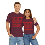 Retro Angel 666 Meaning - Unisex 10 of Cups Heavy Cotton Tee