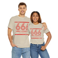 Retro Angel 666 Meaning - Unisex 10 of Cups Heavy Cotton Tee