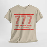 Retro Angel 777 Meaning - Unisex 10 of Cups Heavy Cotton Tee