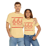 Retro Angel 666 Meaning - Unisex 10 of Cups Heavy Cotton Tee