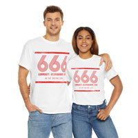 Retro Angel 666 Meaning - Unisex 10 of Cups Heavy Cotton Tee