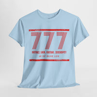 Retro Angel 777 Meaning - Unisex 10 of Cups Heavy Cotton Tee