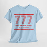 Retro Angel 777 Meaning - Unisex 10 of Cups Heavy Cotton Tee