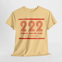 Retro Angel 222 Meaning - Unisex 10 of Cups Heavy Cotton Tee