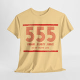 Retro Angel 555 Meaning - Unisex 10 of Cups Heavy Cotton Tee