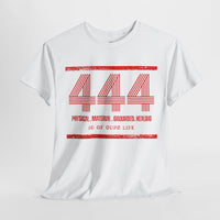 Retro Angel 444 Meaning - Unisex 10 of Cups Heavy Cotton Tee