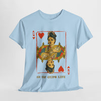 Queen Of Hearts Designer Tee, Retro, Graphic T-shirt 2024, Playing card, Vintage Design Graphic Tee