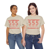 Retro Angel 555 Meaning - Unisex 10 of Cups Heavy Cotton Tee