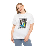 Death Tarot Card - Unisex 10 Of Cups Heavy Cotton Tee