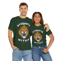 Strength Within - Unisex 10 of Cups Heavy Cotton Tee