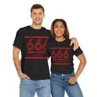 Retro Angel 666 Meaning - Unisex 10 of Cups Heavy Cotton Tee