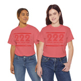 Retro Angel 222 Meaning - Unisex 10 of Cups Heavy Cotton Tee