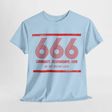 Retro Angel 666 Meaning - Unisex 10 of Cups Heavy Cotton Tee