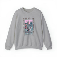 The Empress Tarot  - Unisex 10 of Cups Sweatshirt