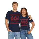 Retro Angel 666 Meaning - Unisex 10 of Cups Heavy Cotton Tee