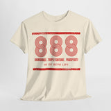 Retro Angel 888 Meaning - Unisex 10 of Cups Heavy Cotton Tee