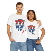 777 angel number, 777 lottery, 777 jackpot, 777 2024, Sai baba life is a game tee graphic t-shirt