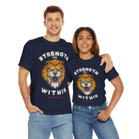 Strength Within - Unisex 10 of Cups Heavy Cotton Tee