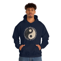 Yin Yang - Non Duality - Unisex 10 of Cups Hoodie