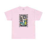 Death Tarot Card - Unisex 10 Of Cups Heavy Cotton Tee