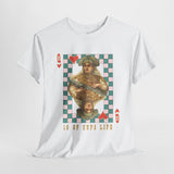 Queen Of Hearts Designer Tee, Retro, Graphic T-shirt 2024, Playing card, Vintage Design Graphic Tee