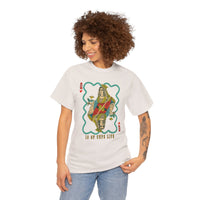 Queen Of Hearts Designer Tee, Retro, Graphic T-shirt 2024, Playing card, Vintage Design Graphic Tee