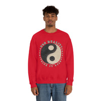 Yin Yang - Non Duality - Unisex 10 of Cups Sweatshirt