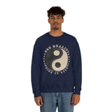 Yin Yang - Non Duality - Unisex 10 of Cups Sweatshirt