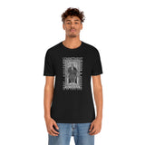 The Emperor Tarot Card T-Shirt Rider Waite Black and white