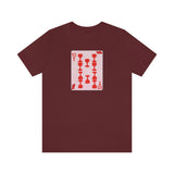 Hearts On - Unisex 10 of Cups Tee