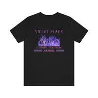 Violet Flame - Unisex 10 of Cups Tee