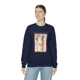  Queen Nefertari and Goddess Isis sweatshirt jumper 10 of cups