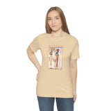 Nefertari and Goddess Isis graphic tee sisterhood t-shirt