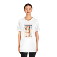 Nefertari and Goddess Isis graphic tee sisterhood t-shirt