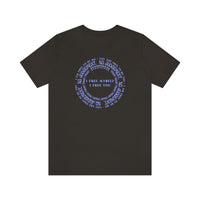 freedom non judgement spiritual brand tee