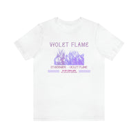 Violet Flame - Unisex 10 of Cups Tee