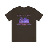 Violet Flame - Unisex 10 of Cups Tee