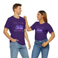 Violet Flame - Unisex 10 of Cups Tee