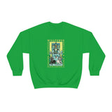 The Chariot Tarot  - Unisex 10 of Cups Sweatshirt meaning