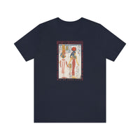 Nefertari and Goddess Isis graphic tee sisterhood t-shirt