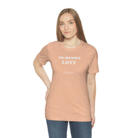 The answer is love tee